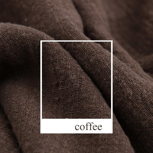 Set di tovaglioli in garza di caffè