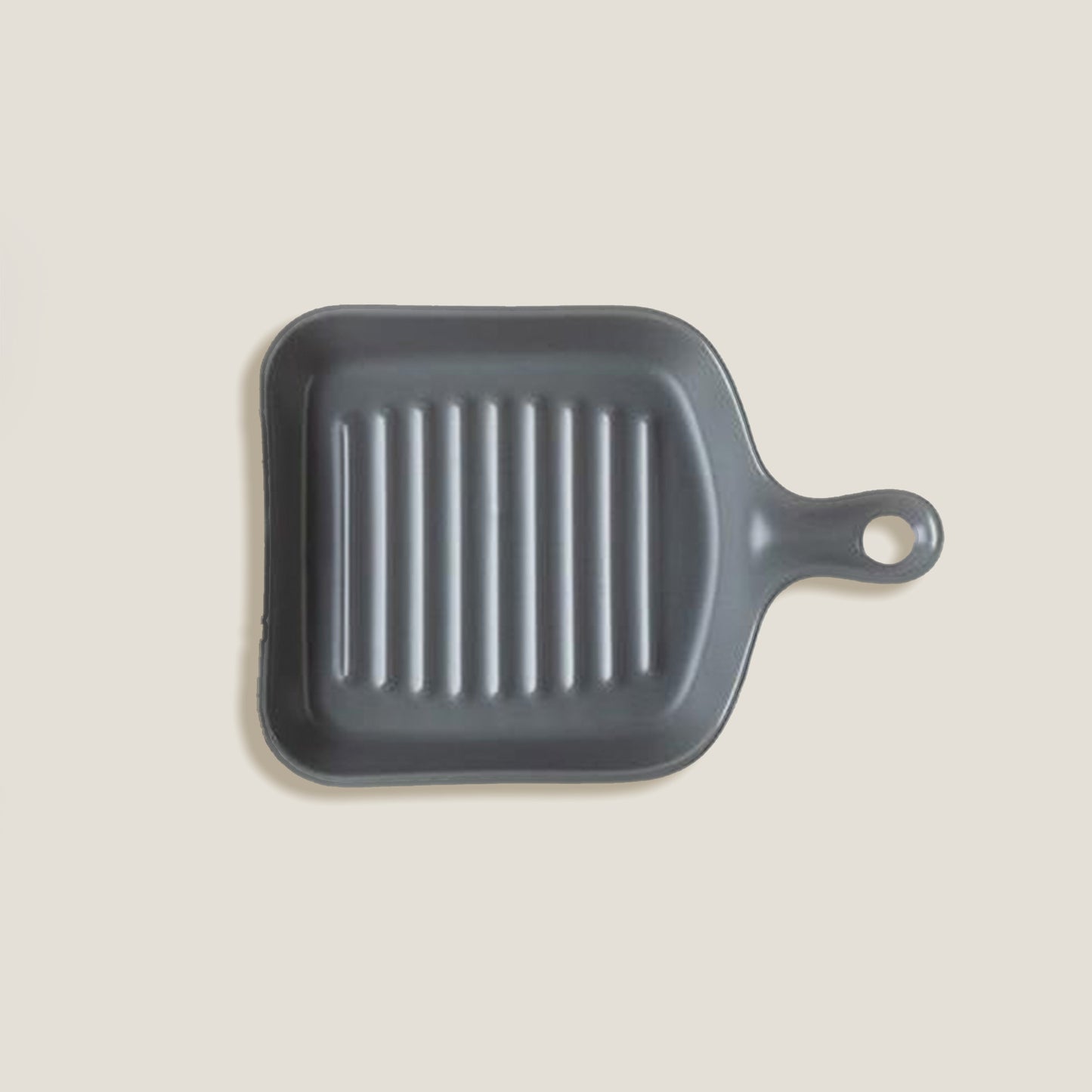 Piatto da forno grigio