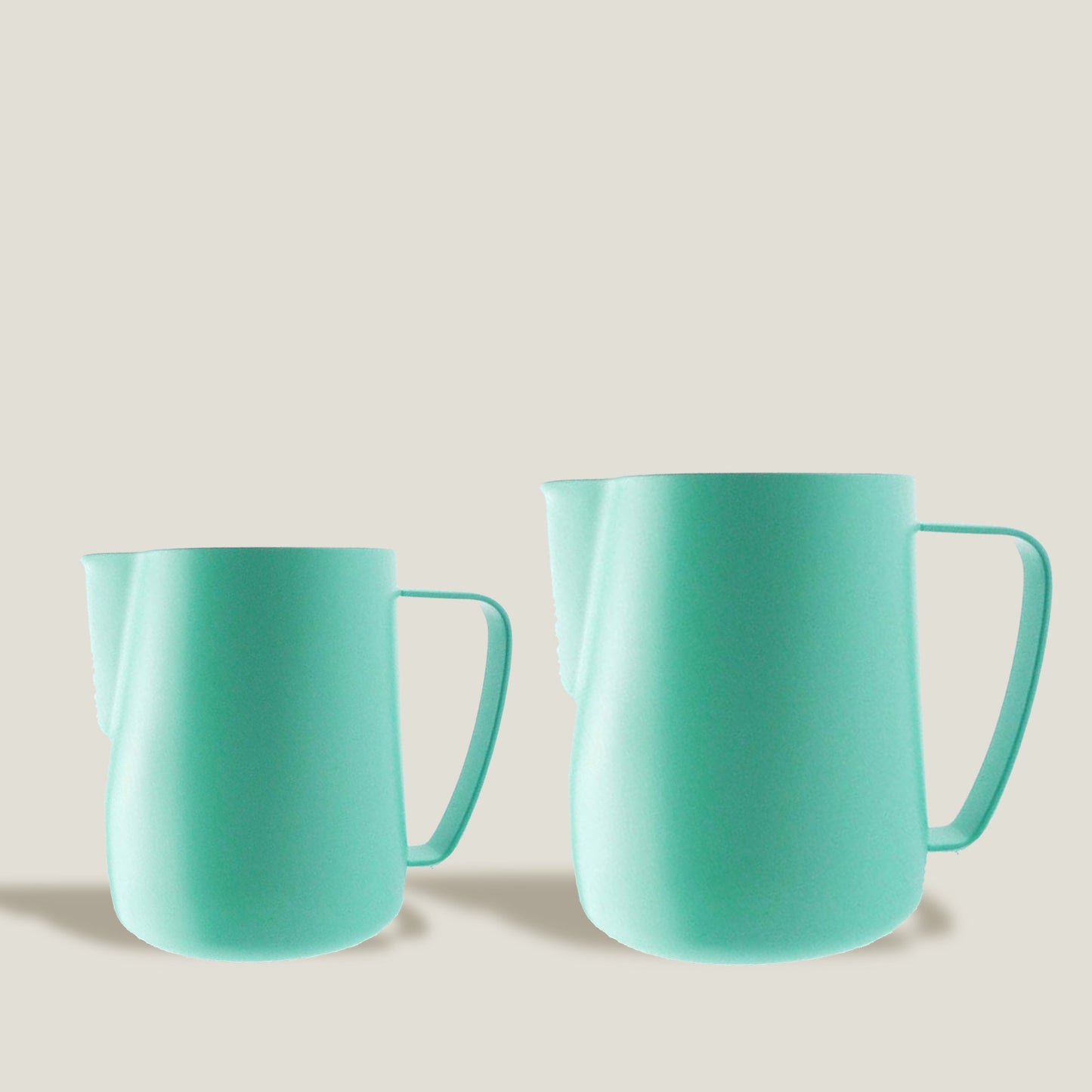 Jarra Para Espumar Leche Azul Menta