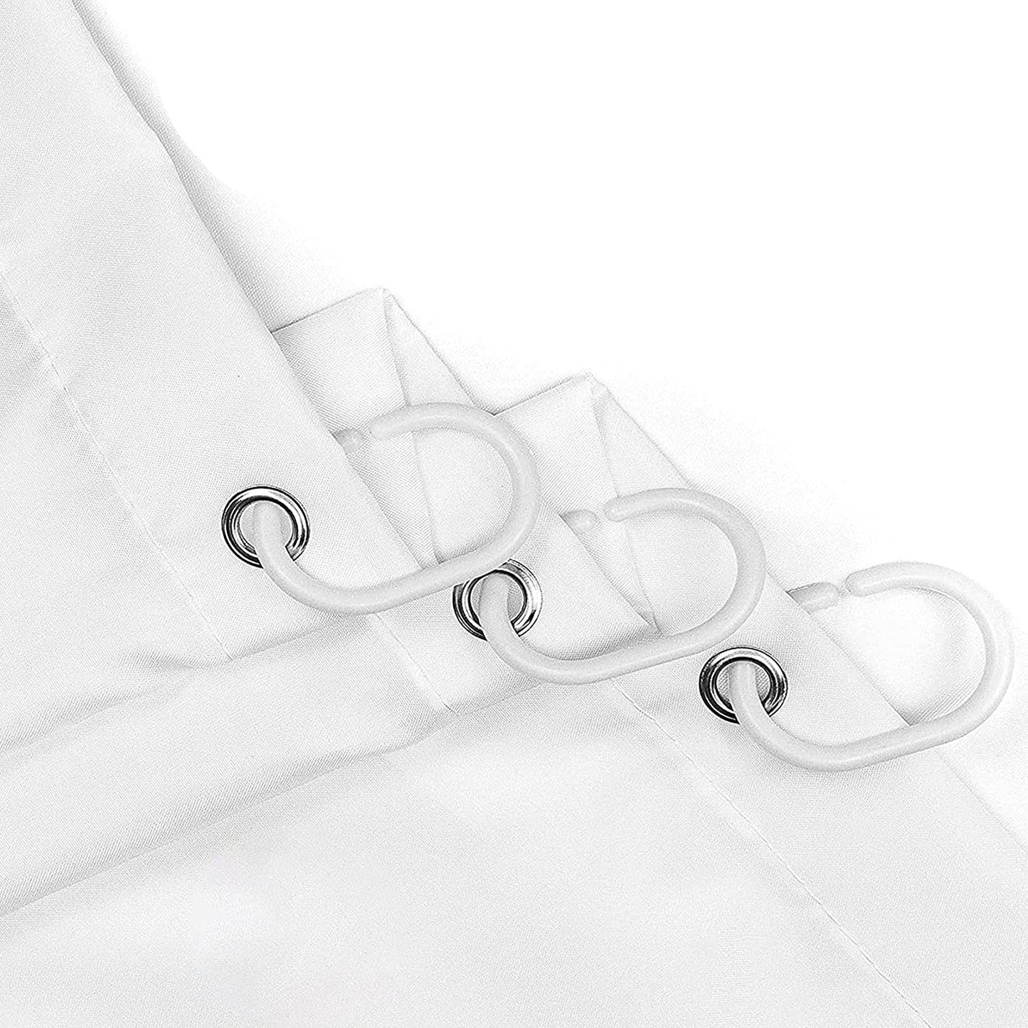 Cortina De Baño Paisaje Granate