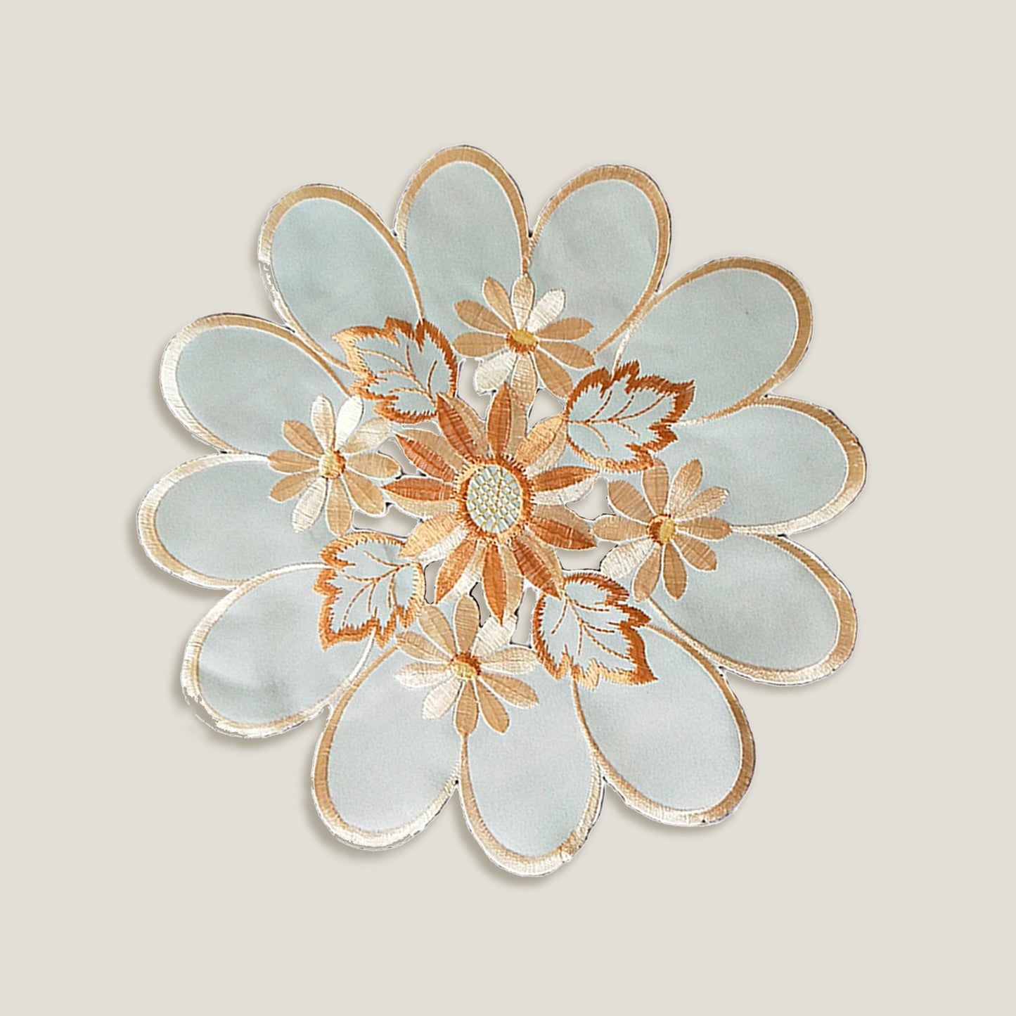 Tovagliette a forma di girasole