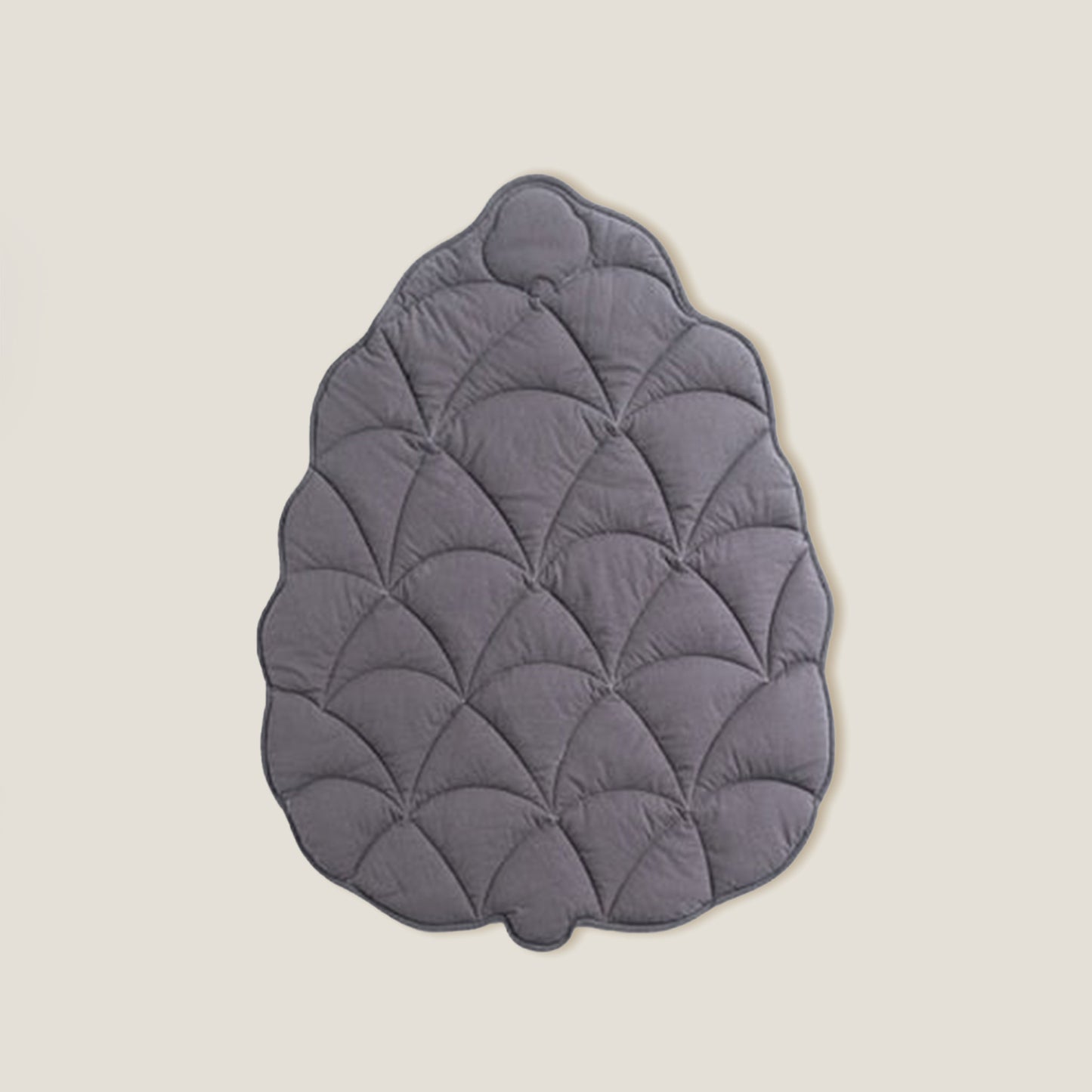 Tappeto a foglia marrone