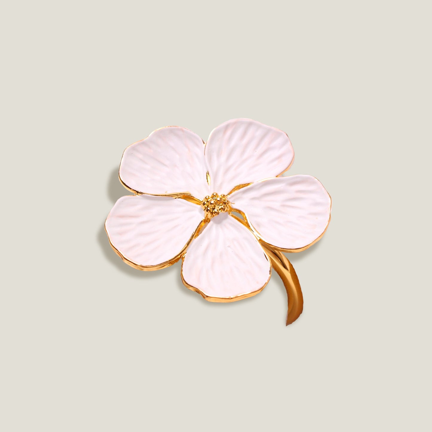 Set di anelli per tovaglioli a forma di fiore di prugna