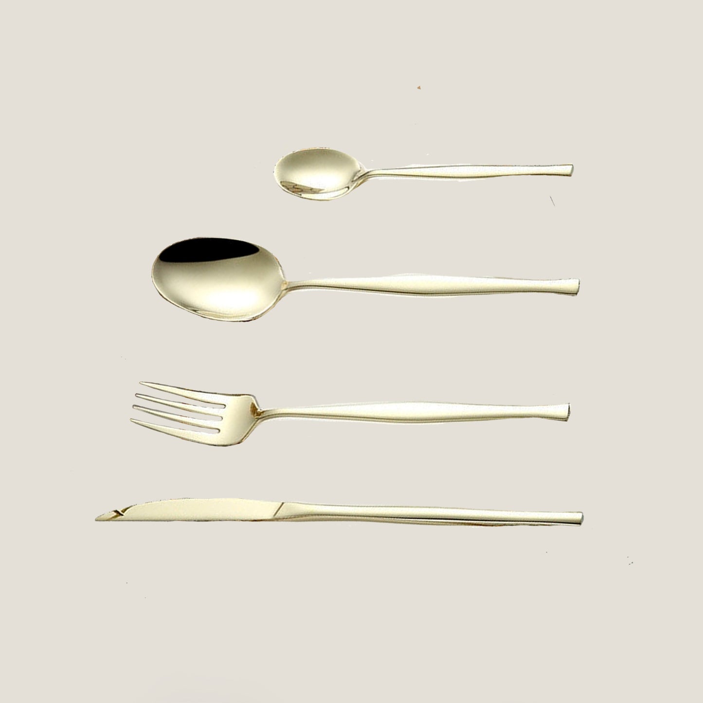 Sarı So Çatal Bıçak Takımı