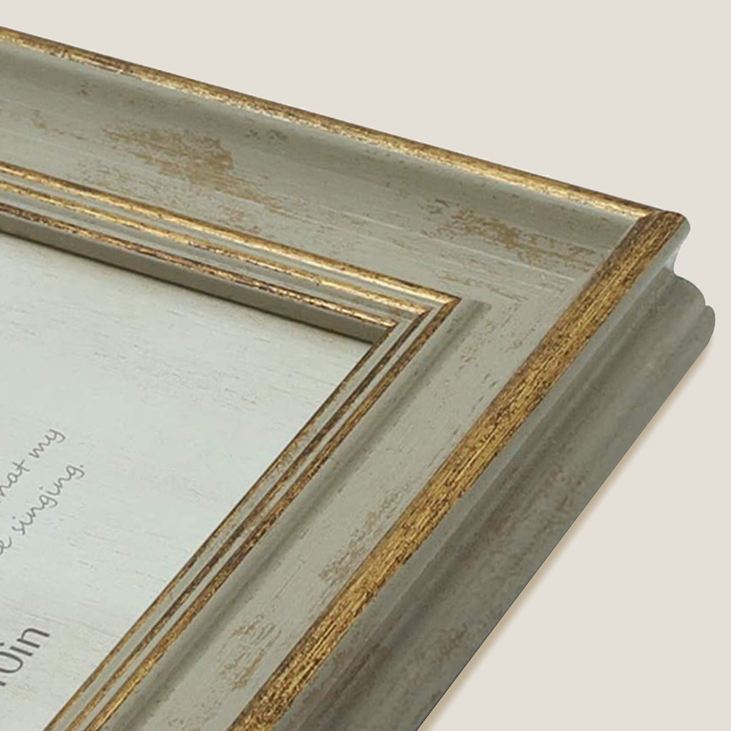 Синя златна рамка