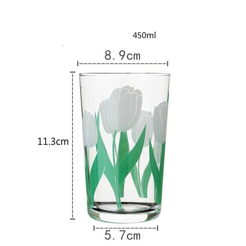 Vaso De Flor De Tulipán Blanco