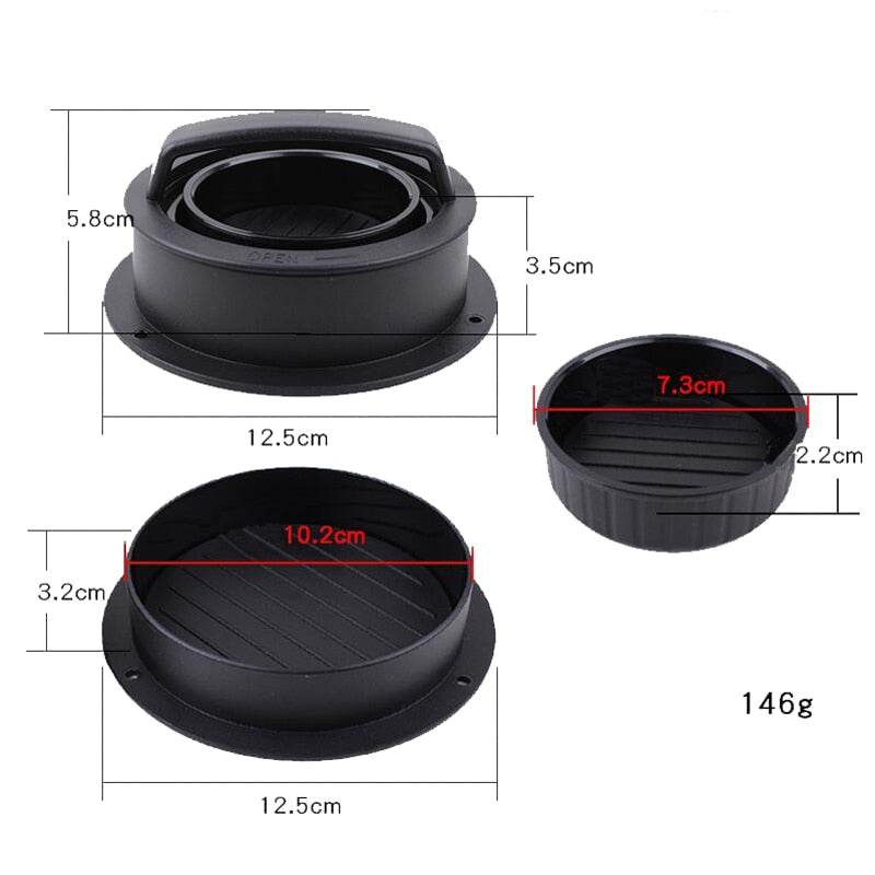 Set di stampi per hamburger