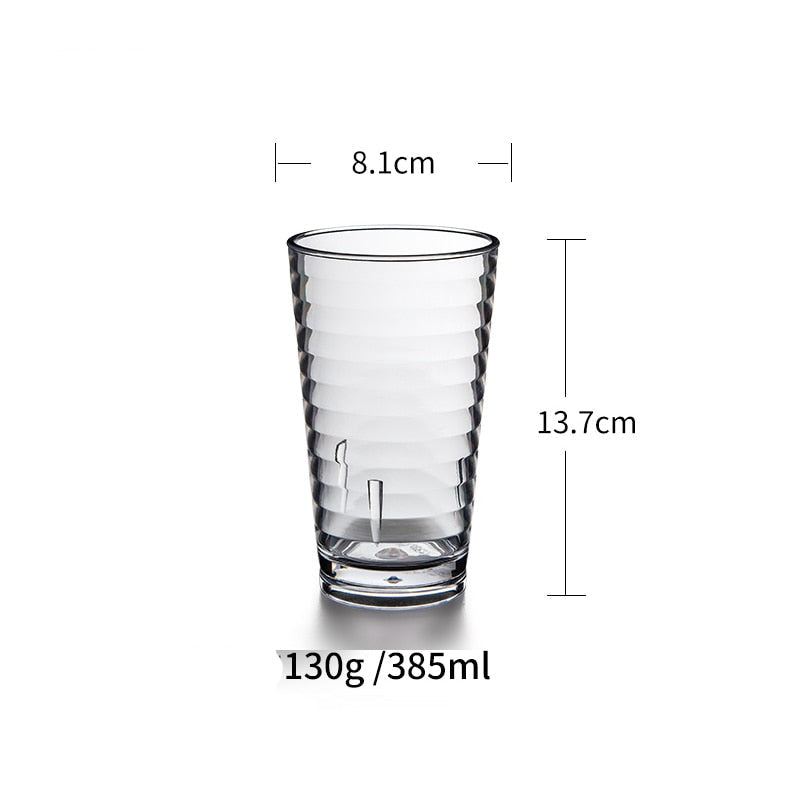 Σπιράλ Ακρυλικά Γυαλιά Σετ 6 τεμ