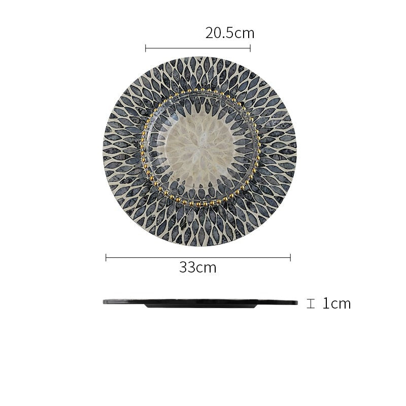 Черна перла модел под плочи
