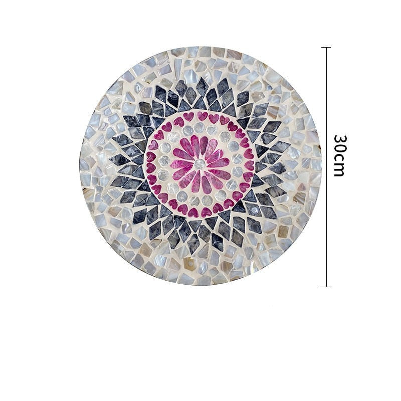 Vassoio di conchiglie verdi 2