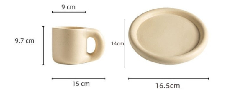 Set De Tazas Aro Dream Beige
