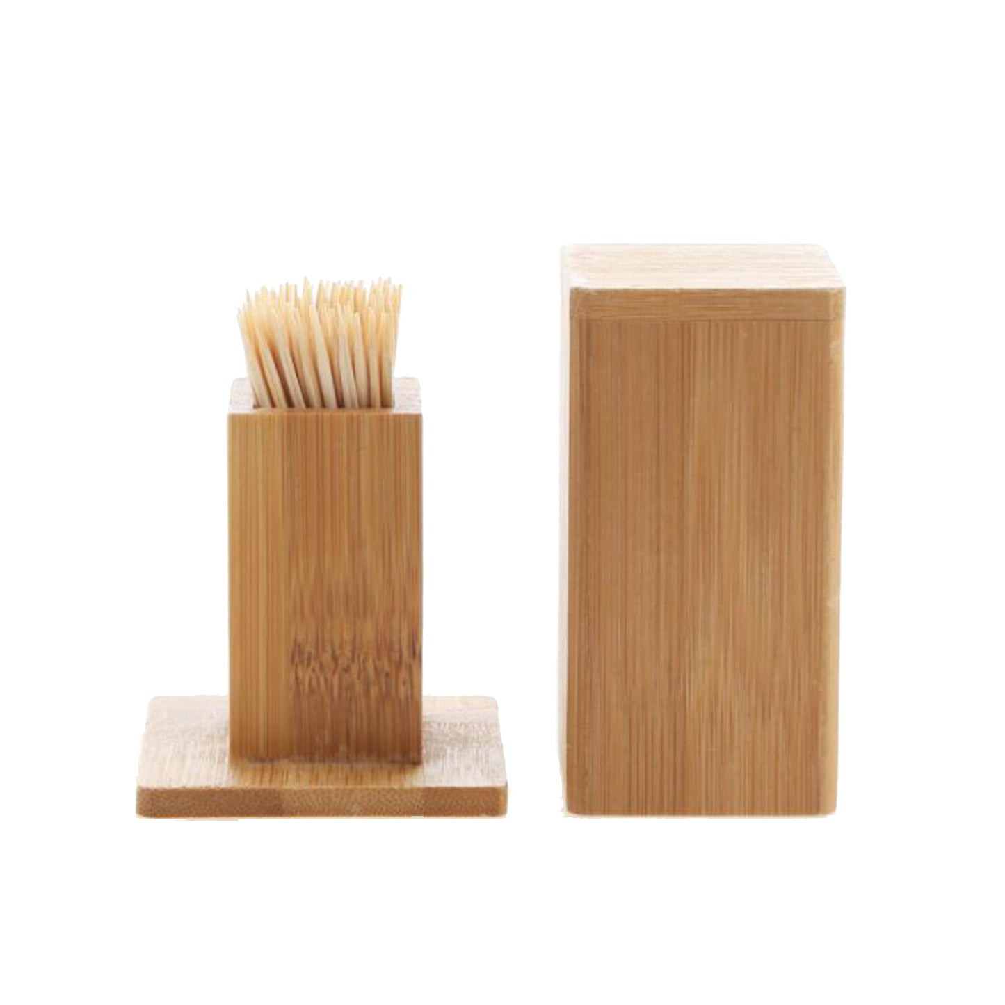 Bamboo Toothpick Holder