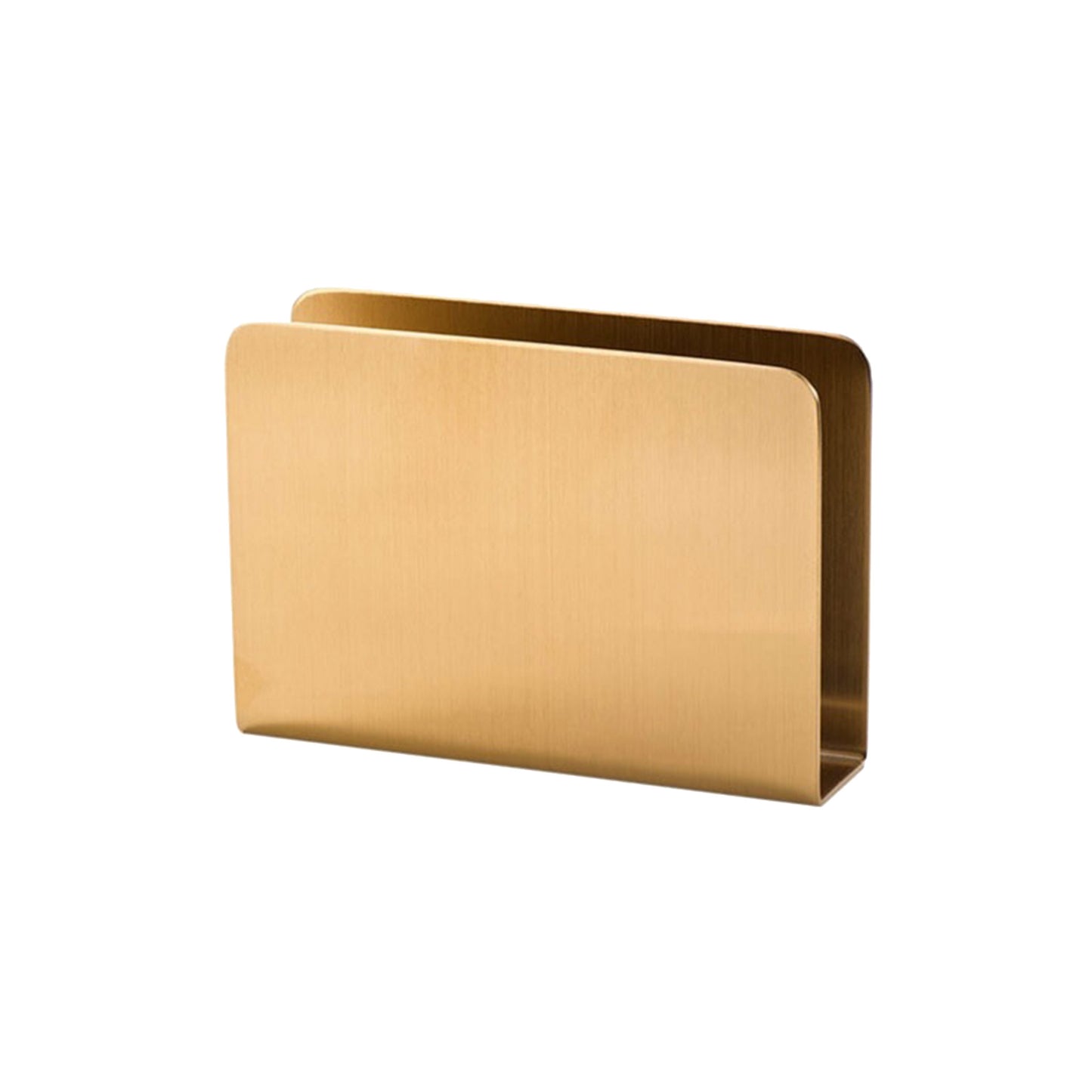 Porta tovaglioli rettangolare dorato