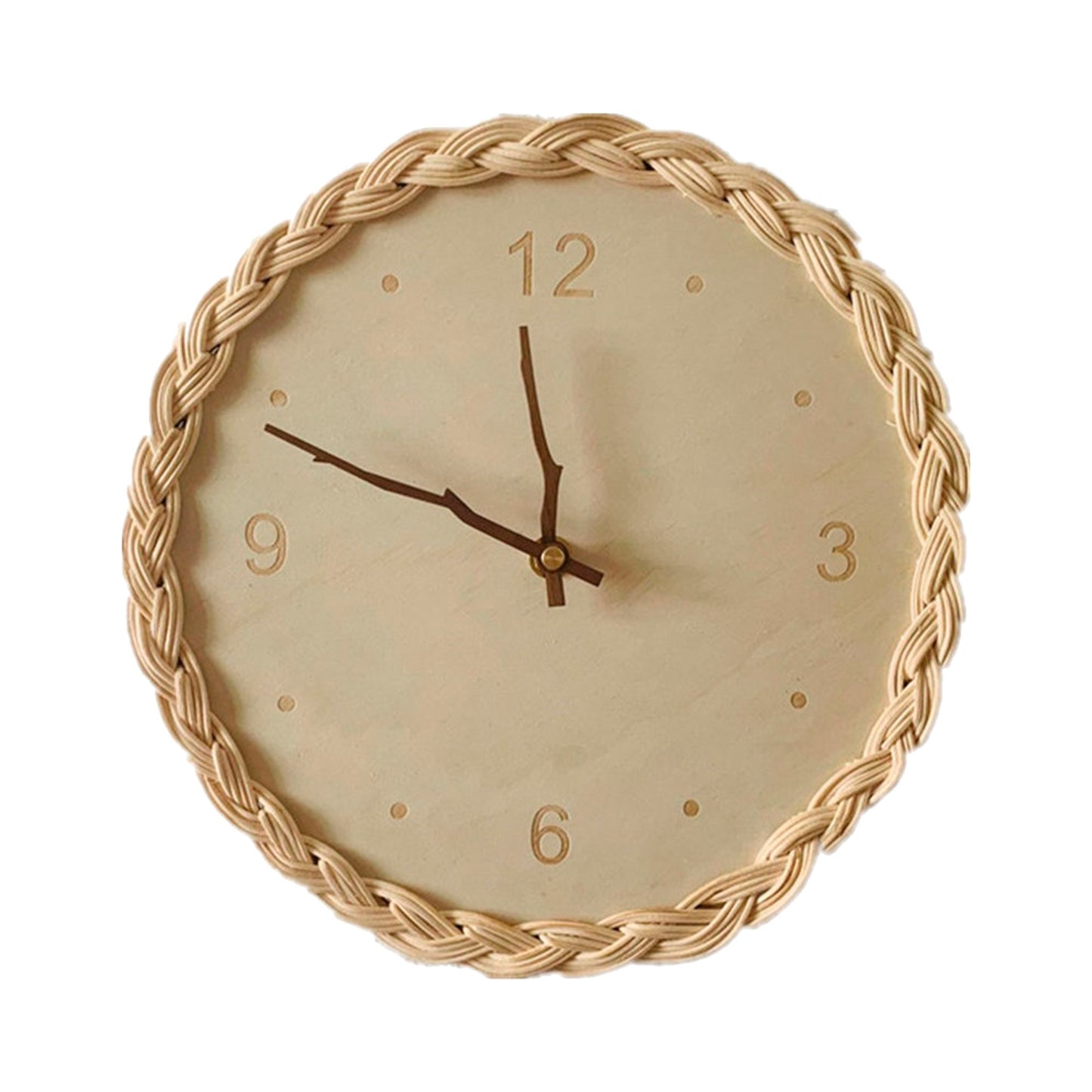 Orologio da parete lavorato a maglia