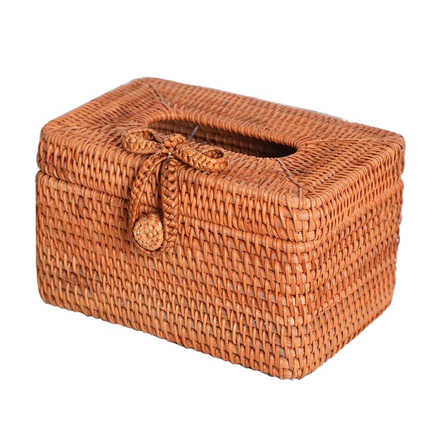 Kis Csomós Rattan Zsemledoboz Tartó