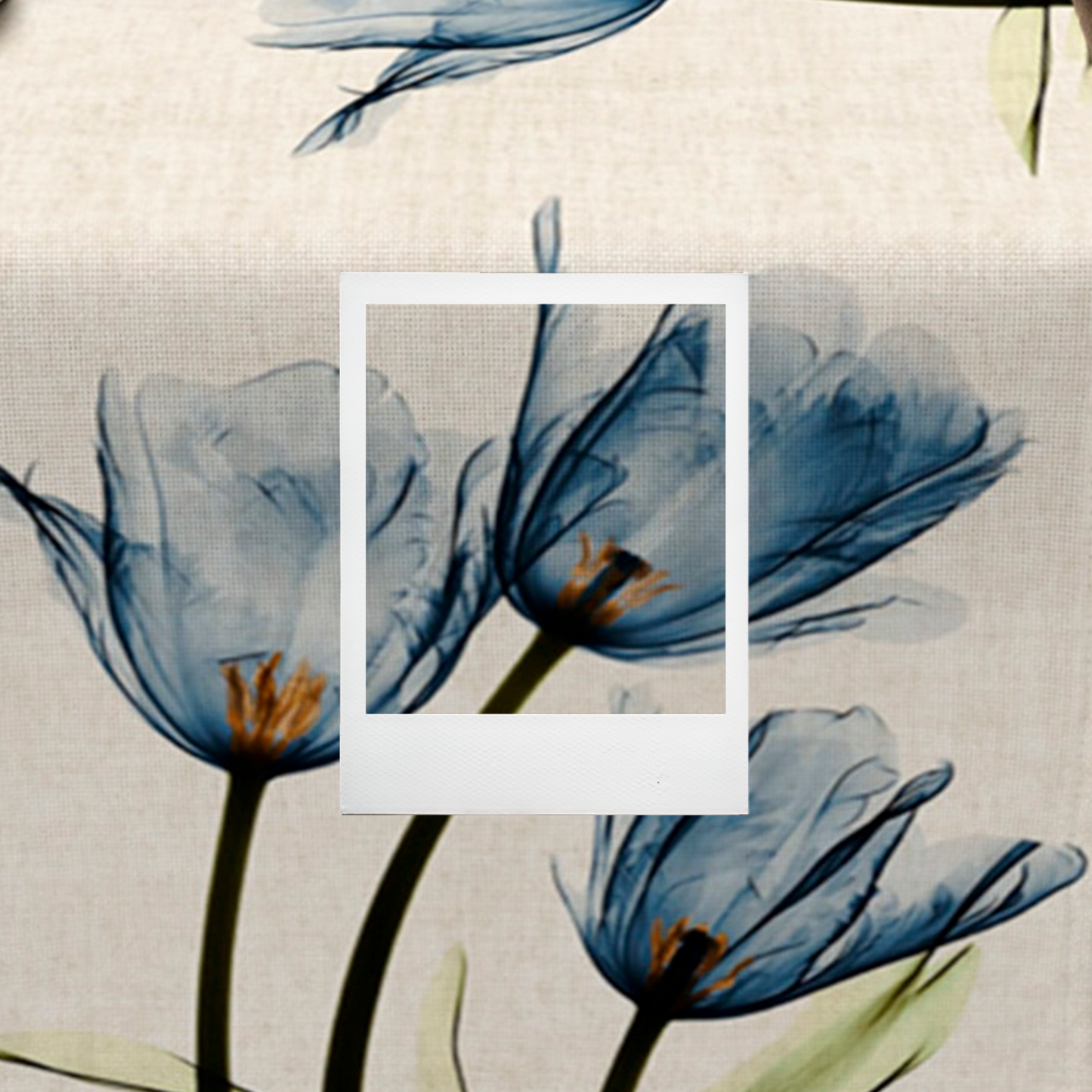 Camino De Mesa Tulipán Azul