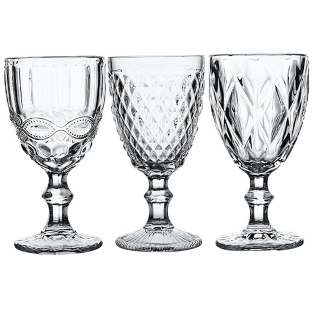 Glass Goblet Set