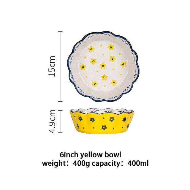 Daisy Yellow- Bowl