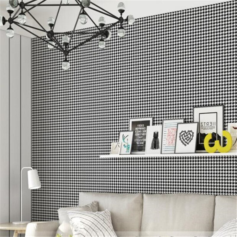 Črno-bele karo ozadje