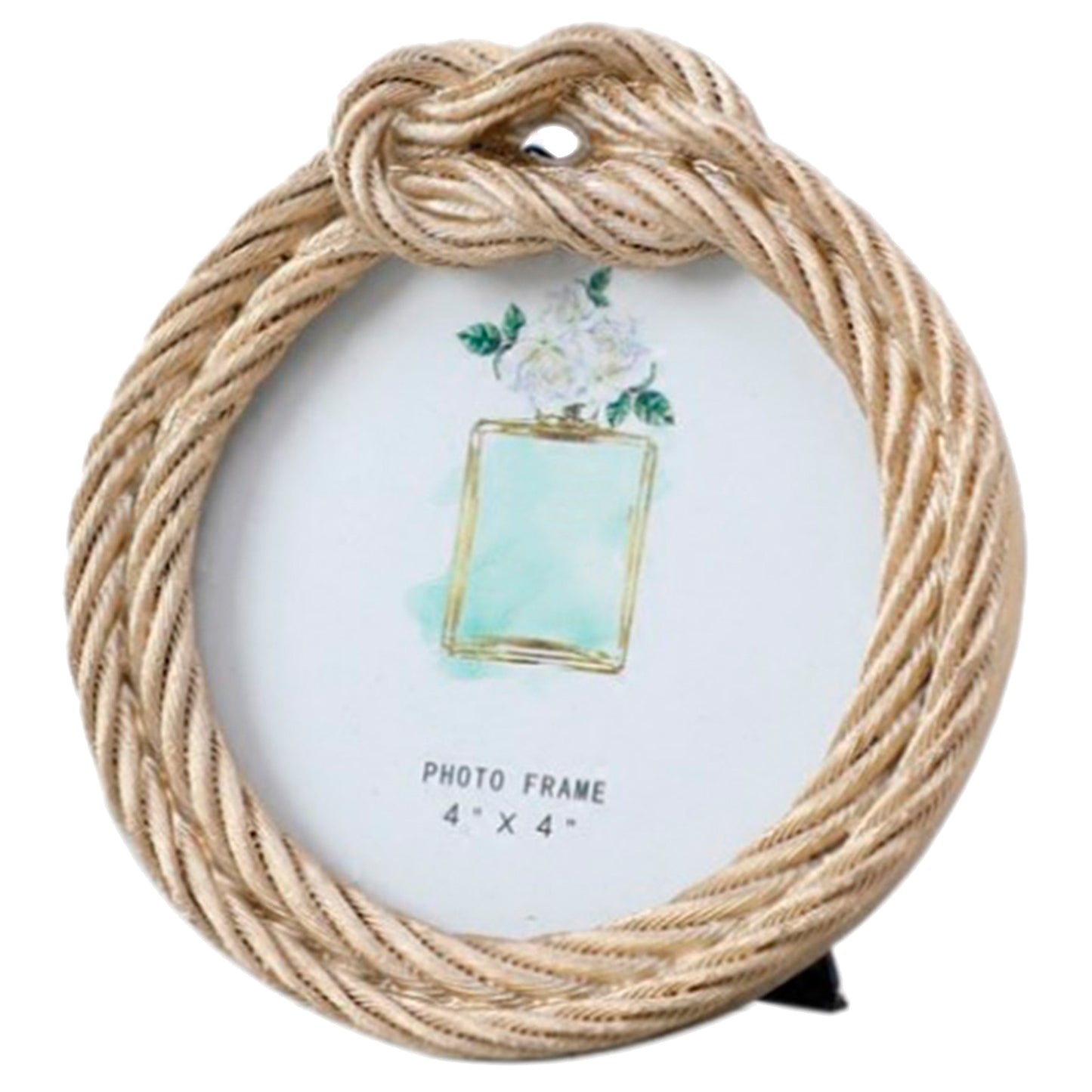 Въжена кръгла рамка