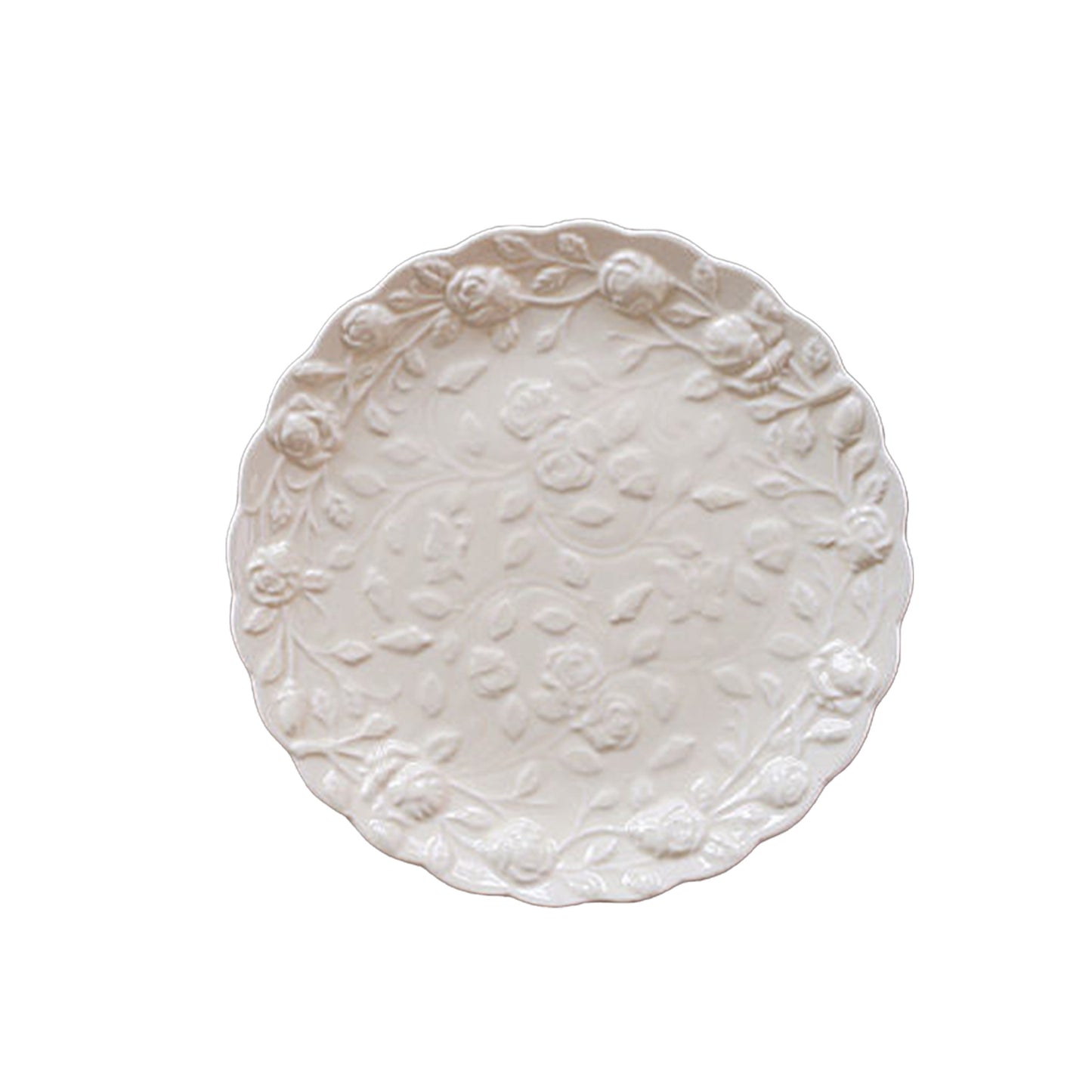 Релефни чинии с рози