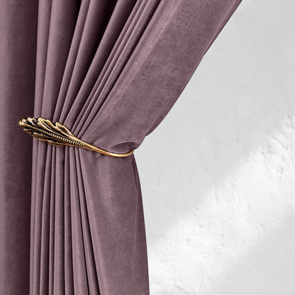 Lilac Velvet Curtains