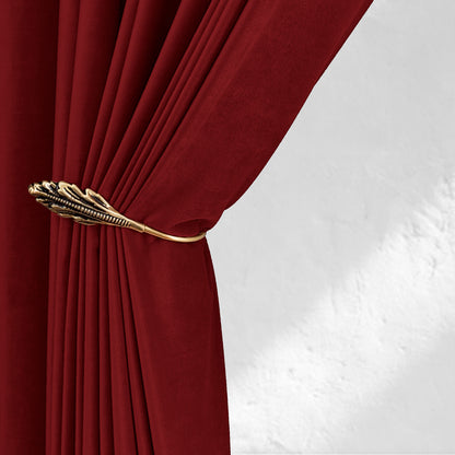 Red Velvet Curtains