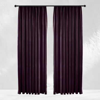 Purple Velvet Curtains