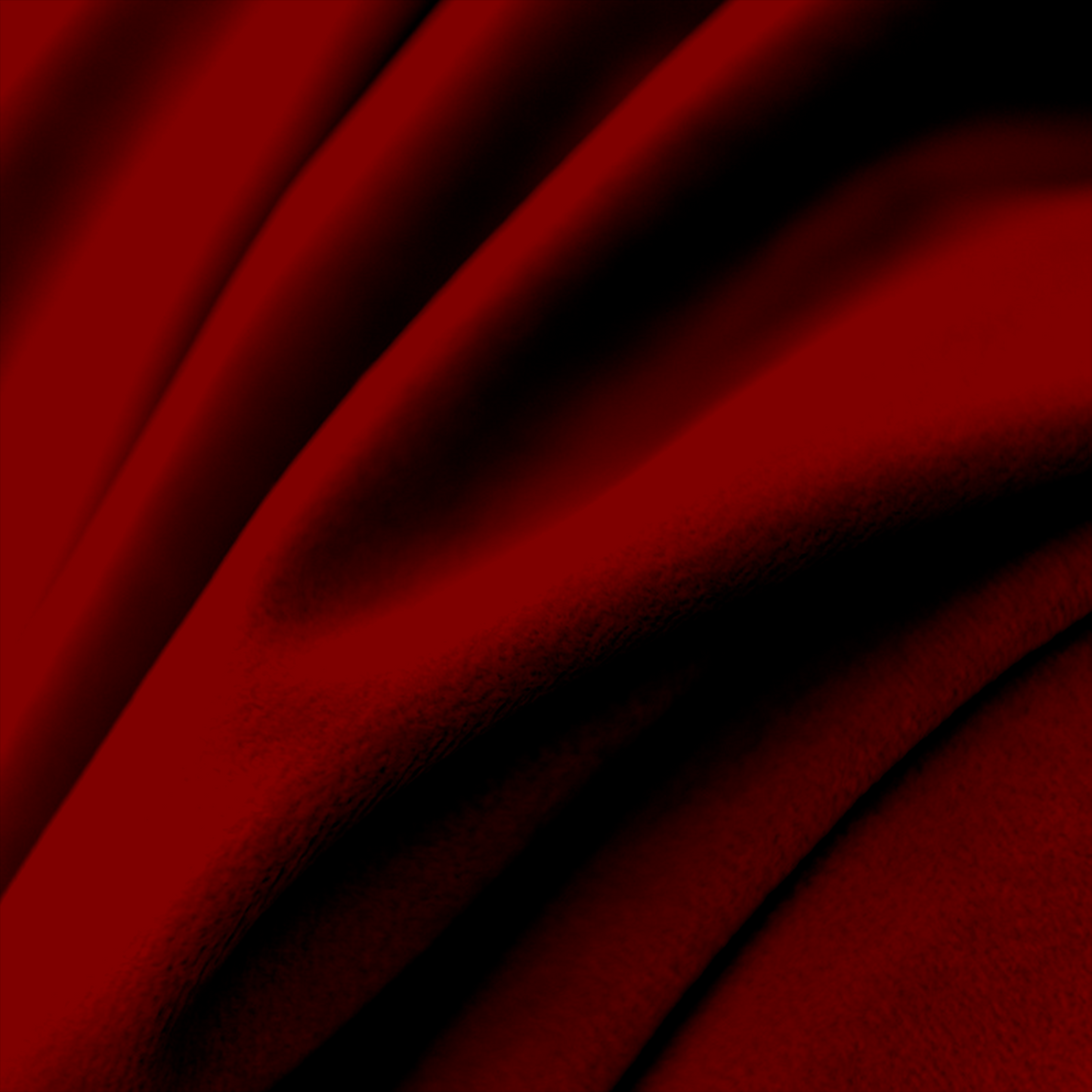 Scarlet Red Velvet Curtains