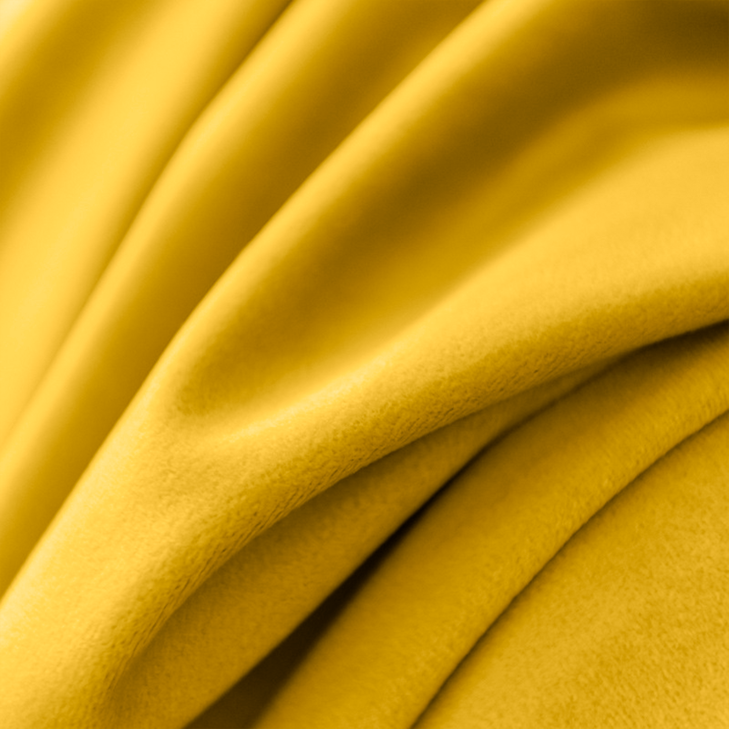 Honey Yellow Velvet Curtains