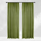 Tranquil Green Velvet Curtains