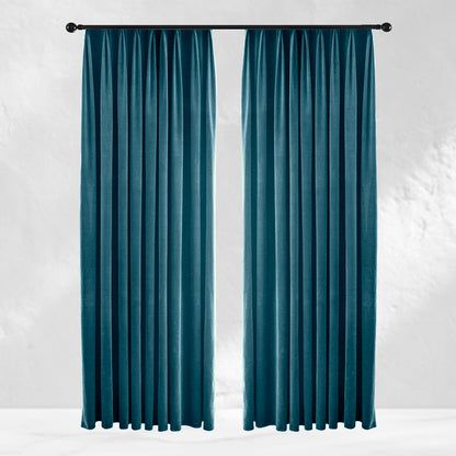 Emerald Velvet Curtains