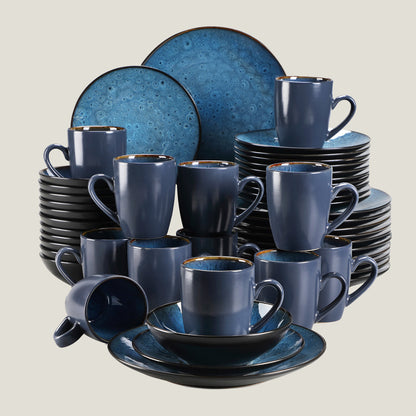 Blue Stone Tableware Set