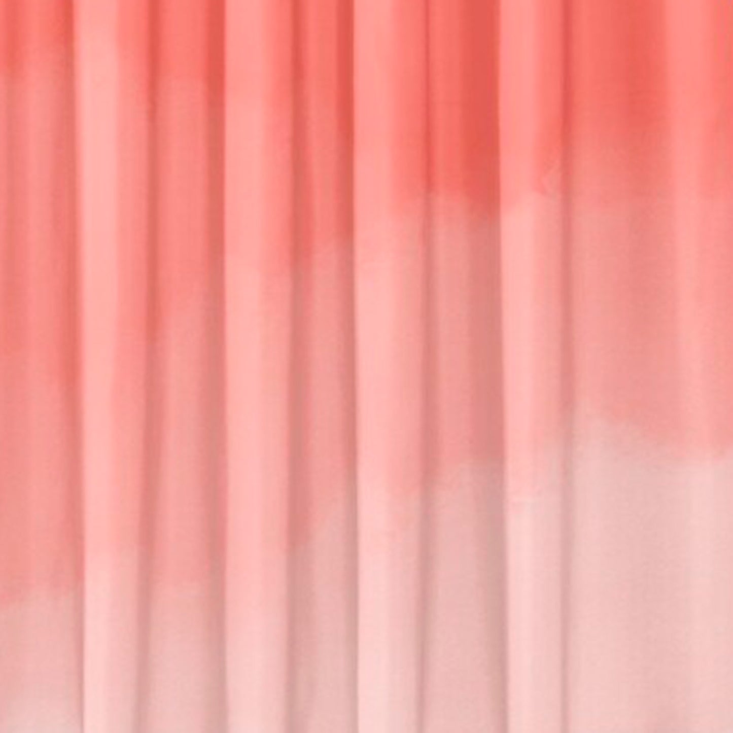 Coral Watercolor Shower Curtain