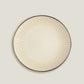 Cream Embossed Stone Tableware Set