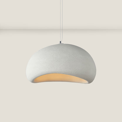 Cream Stone Ceilling Lamp