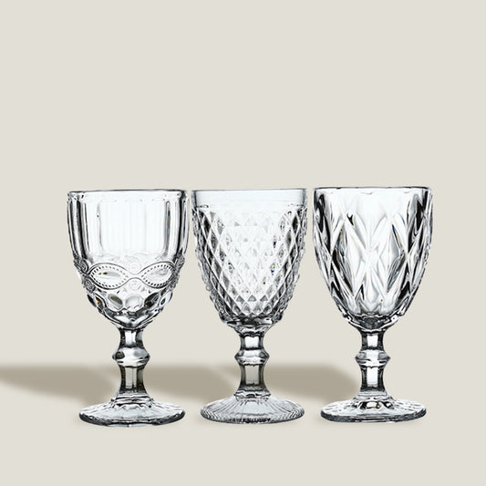 Glass Goblet Set