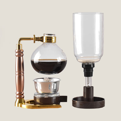 Glass Siphon Coffee Machine