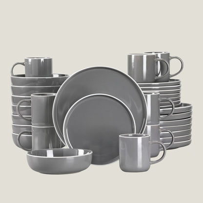 Gray Tableware Set