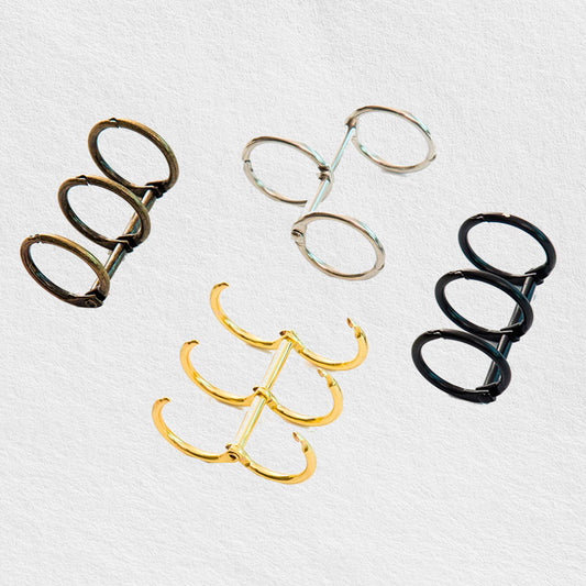 Metal Binder Ring Set