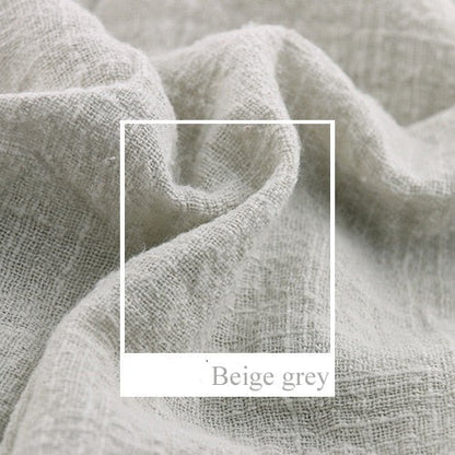 Beige Gray Gauze Napkin Set