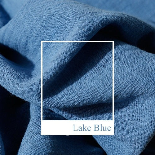 Lake Blue Gauze Napkin Set