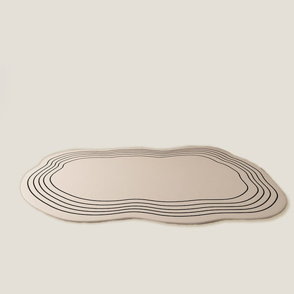 Sand Lines Area Rug