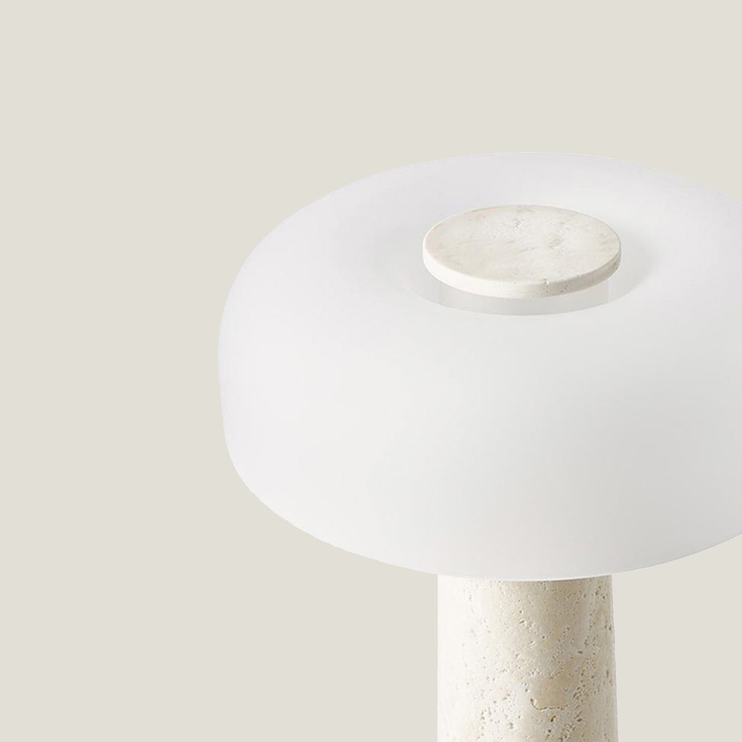 Sand Stone Mushroom Table Lamp