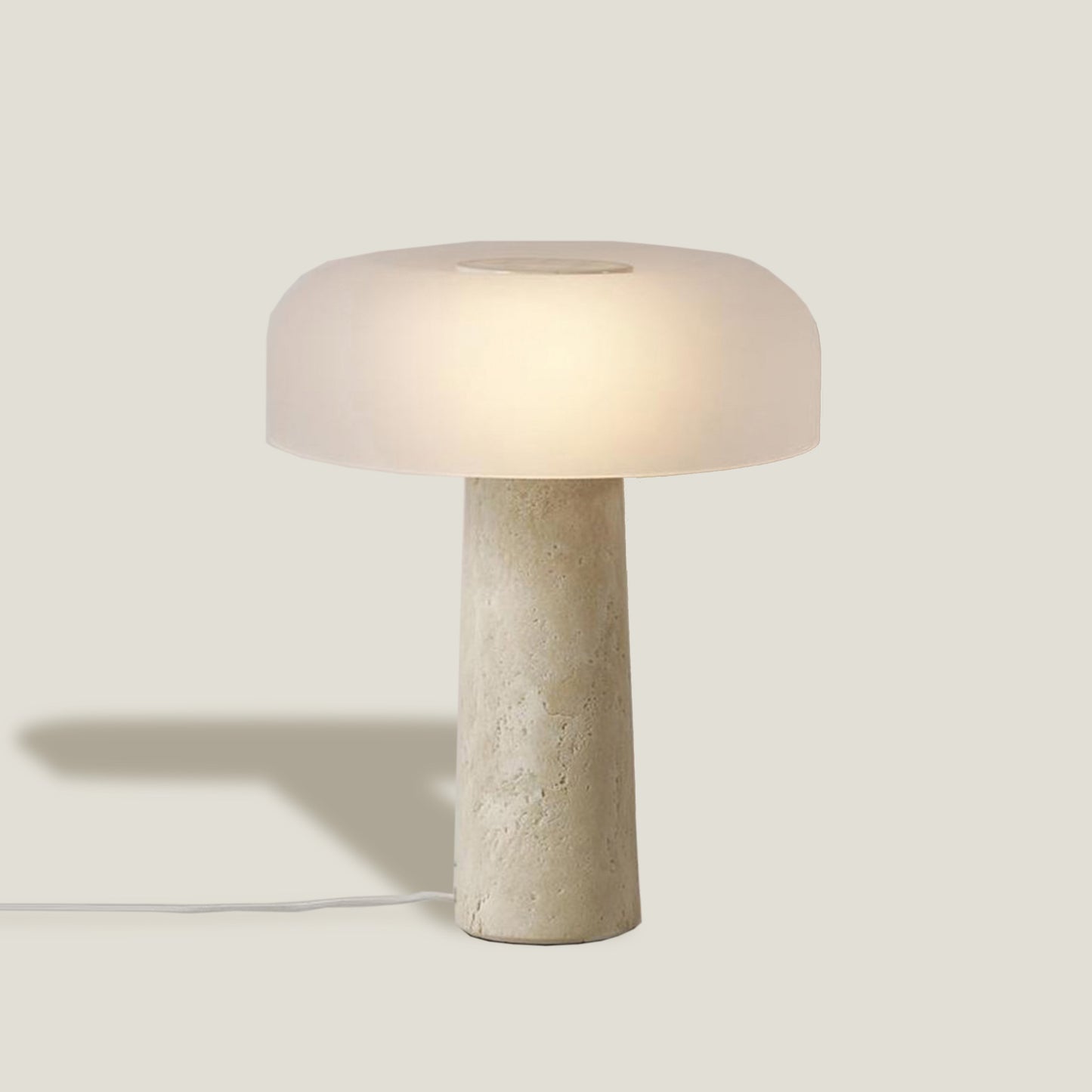 Sand Stone Mushroom Table Lamp