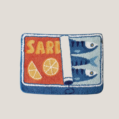 Sardines Bath mat