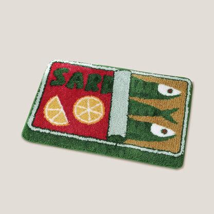 Sardines Bath mat