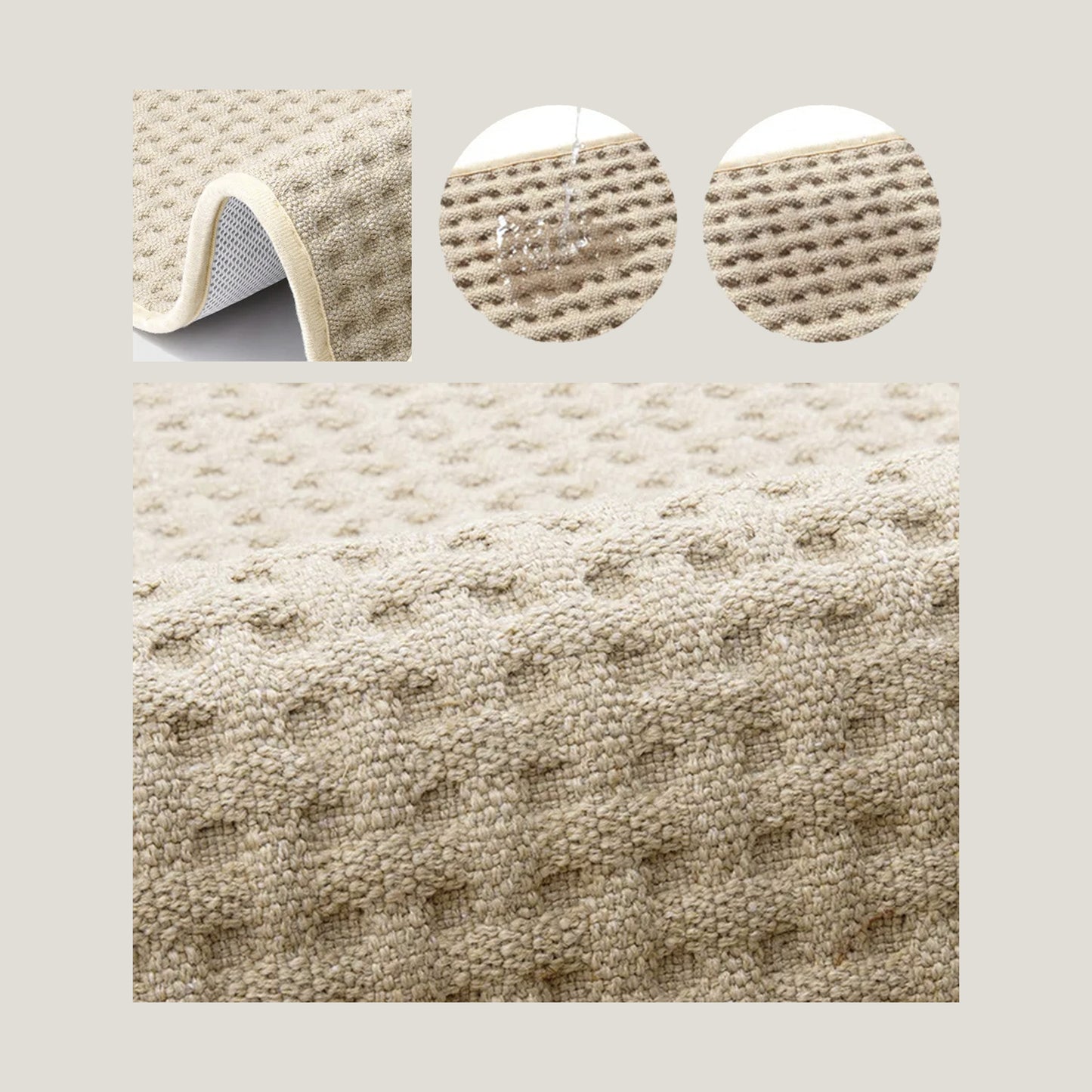 Textured Bath Mat