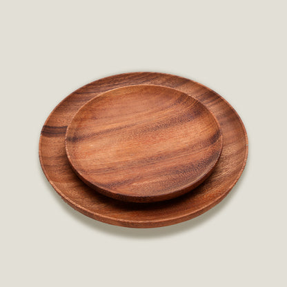 Acacia Wood Plates