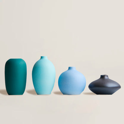 Aqua Mini Vases